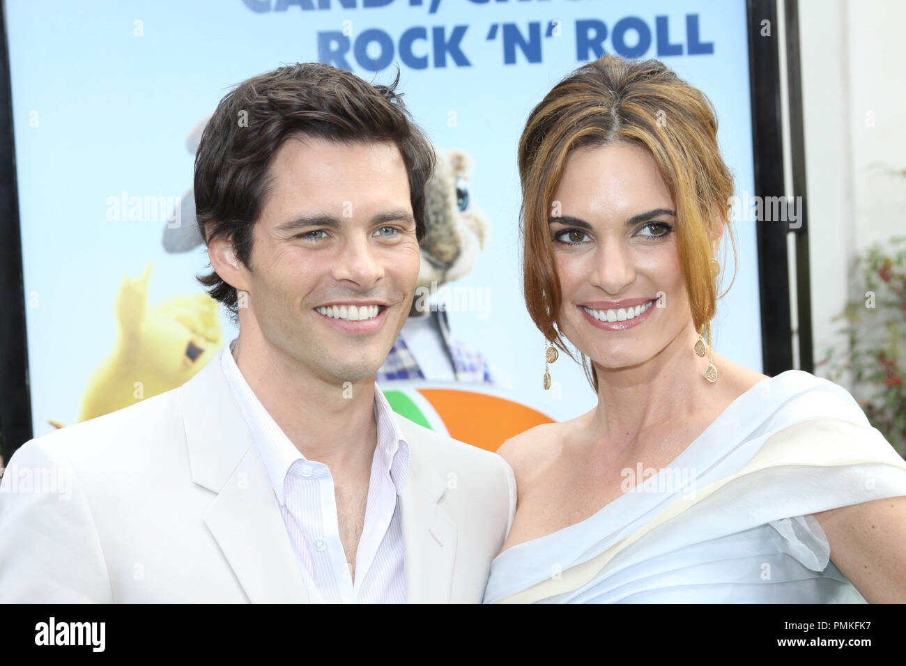 James marsden wife lisa linde hires stock photography and images Alamy
