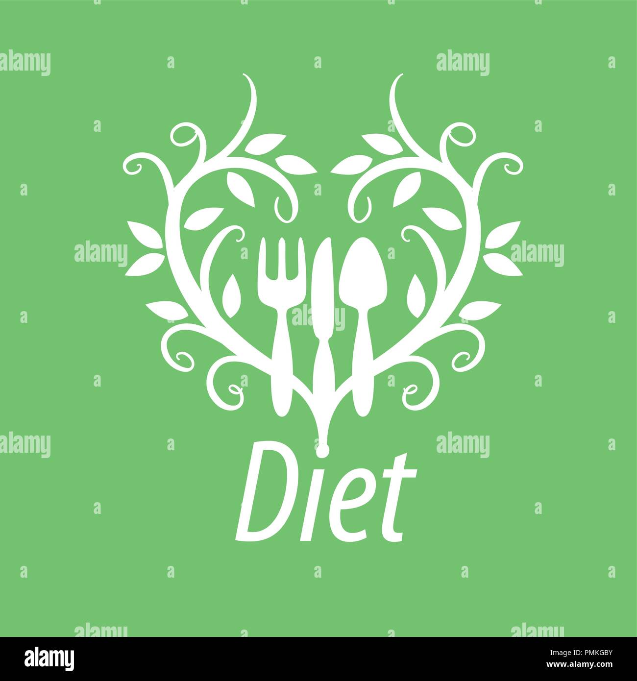 vector logo for diet Stock Vector Image & Art Alamy