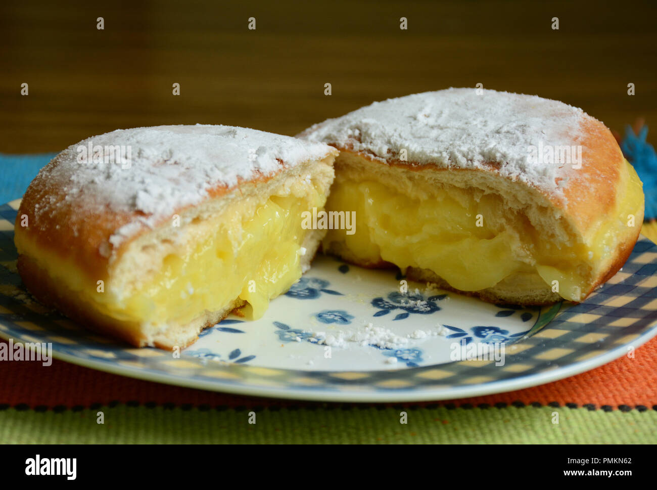 dream of bakery with icing cream and sugar coating Stock Photo