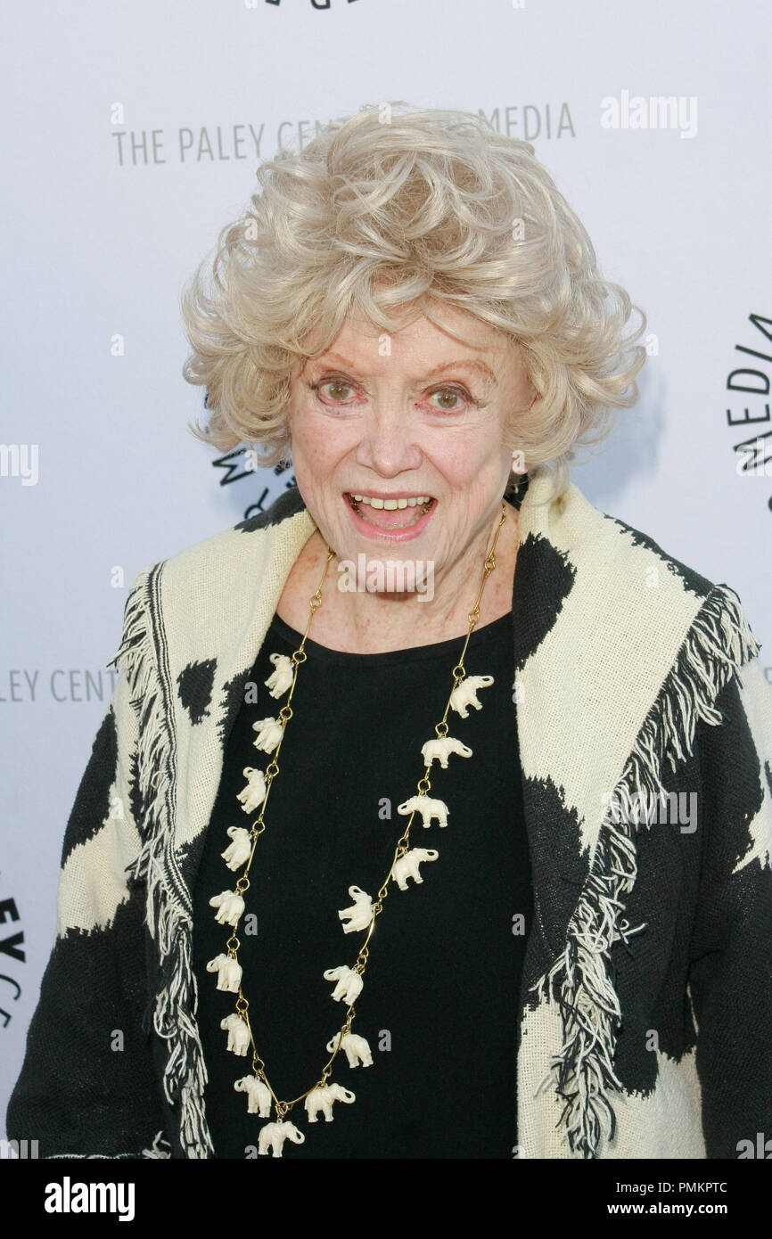 Phyllis Diller at Debbie Reynolds' Hollywood Memorabilia Exhibit Reception held at the Paley Center for Media in Beverly Hills, CA, June 7, 2011. Photo by Joe Martinez / PictureLux Stock Photo