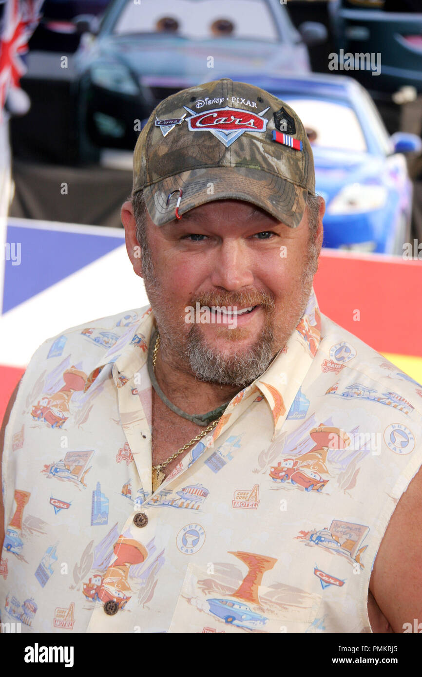Larry the cable guy 06/18/11 "Cars 2" Premiere @El Capitan Theatre,  Hollywood Photo by Ima Kuroda/ www.HollywoodNewsWire.net/ PictureLux Stock  Photo - Alamy