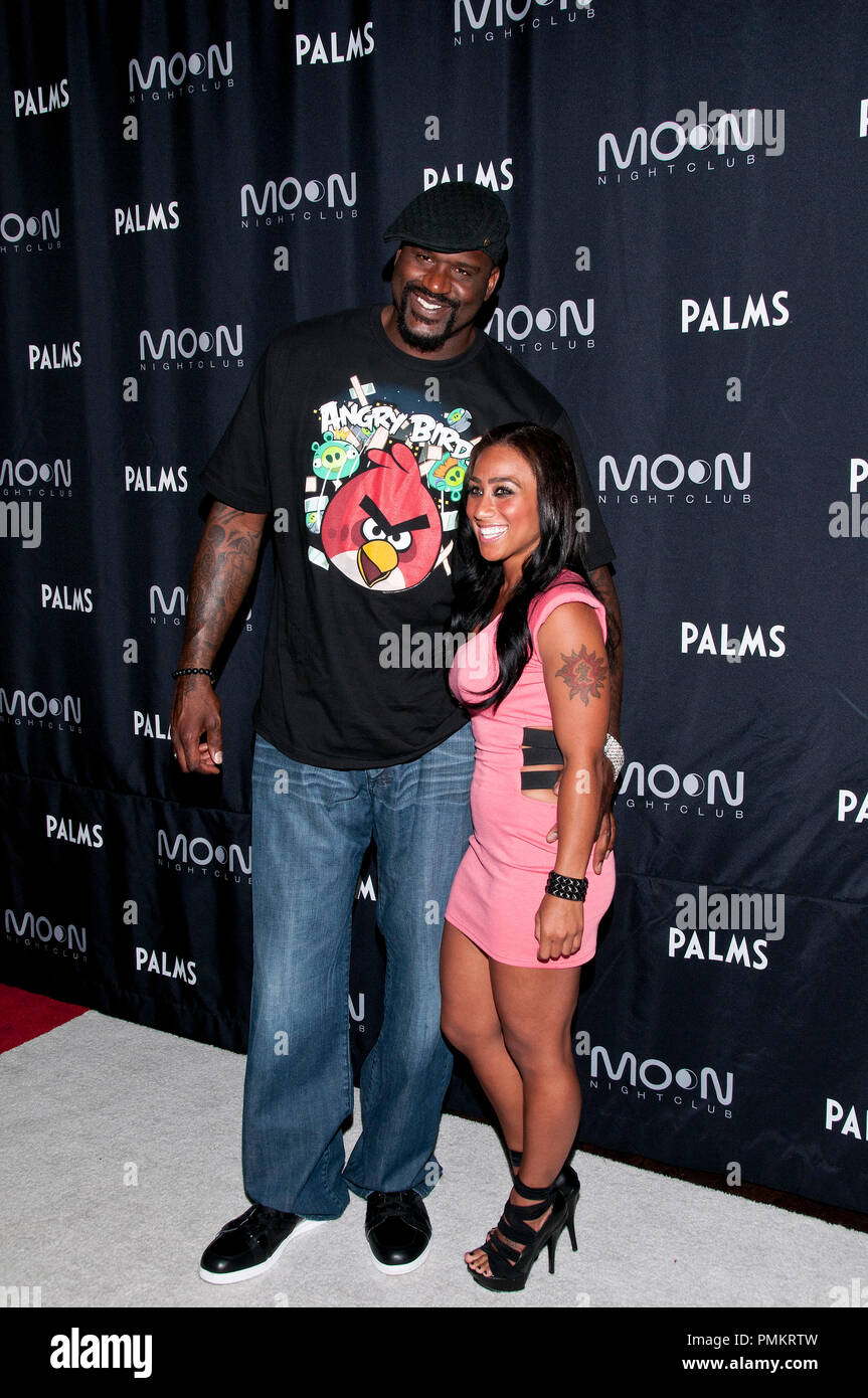 Basketball Legend Shaquille ONeal And Girlfriend Nikki Hoopz Alexander