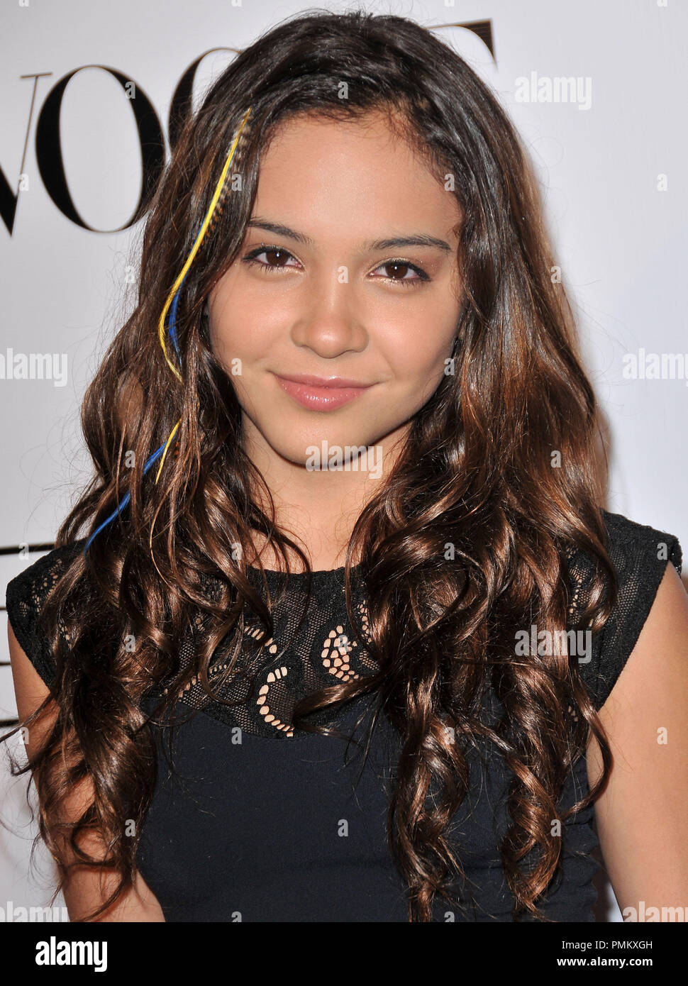 Stella Hudgens at the 9th Annual Teen Vogue Young Hollywood Party held at the Paramount Studios in Hollywood, CA. The event took place on Friday, September 23, 2011. Photo by PRPP Pacific Rim Photo Press/ PictureLux Stock Photo