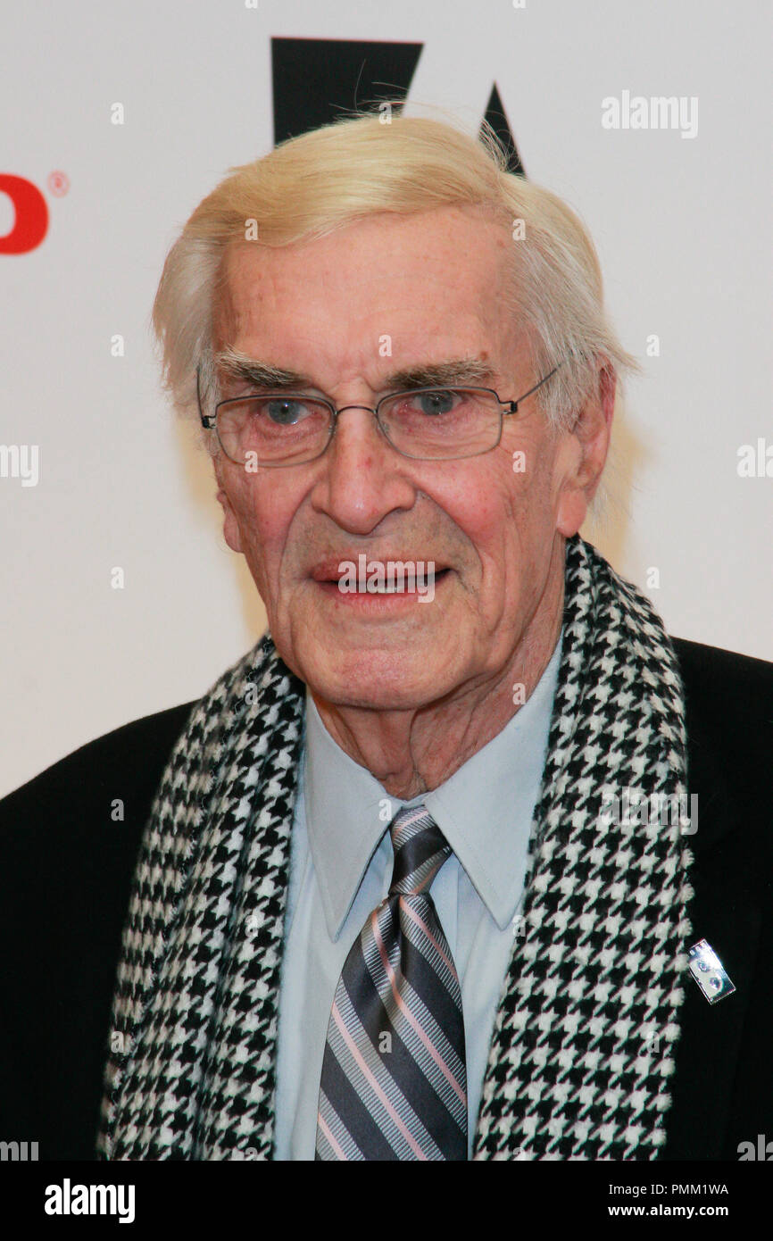 Martin Landau at the 10th Annual Movies for Grownups Awards. Arrivals held at the Beverly Wilshire Hotel in Beverly Hills, CA, February 7, 2011. Photo by Joe Martinez / PictureLux Stock Photo