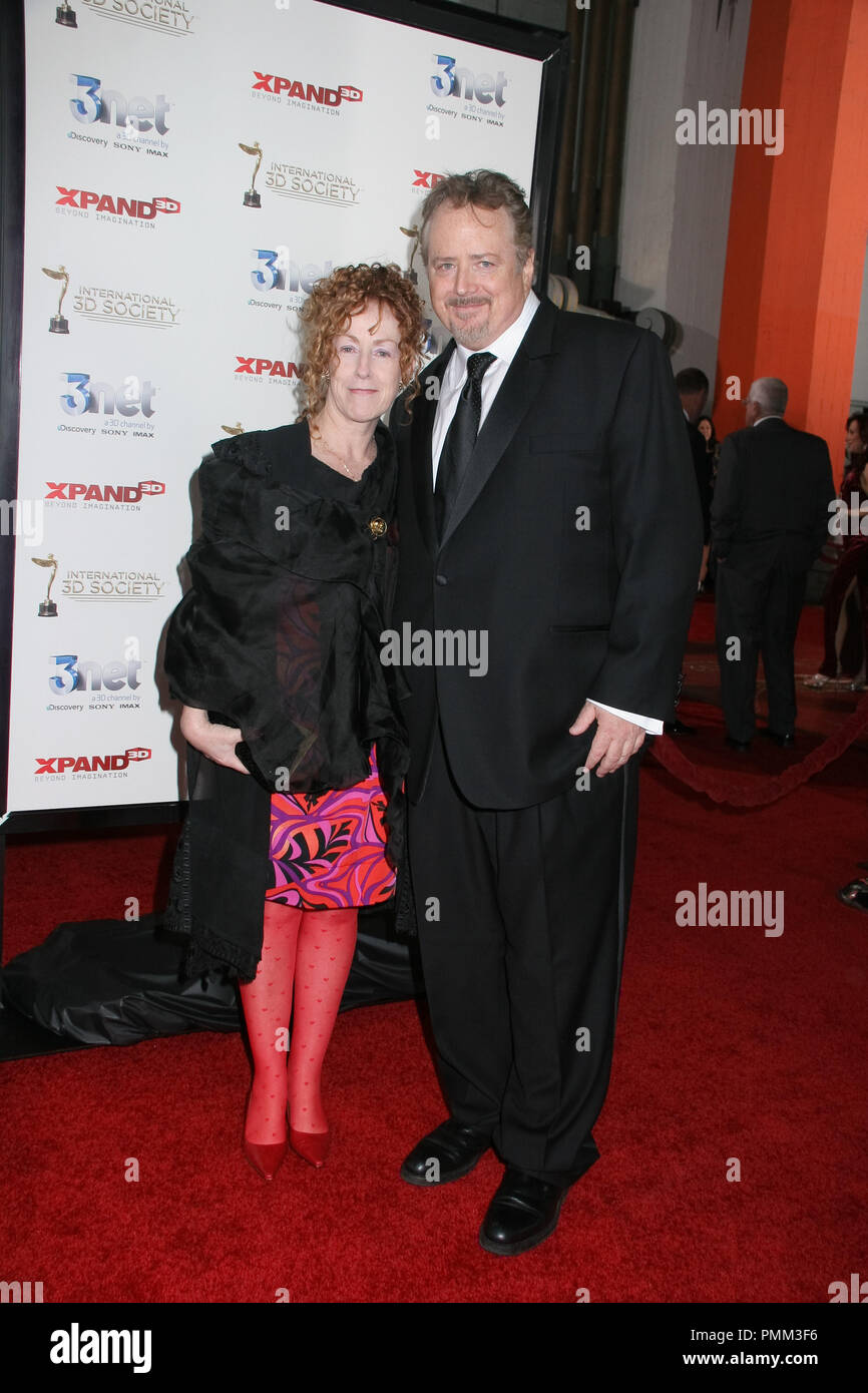 Catherine Owens & John Modell 02/09/11 '2nd Annual 3D Creative Arts Awards' @Grauman's Chinese Theatre, Hollywood Photo by Ima Kuroda /www.HollywoodNewsWire.net /PictureLux Stock Photo