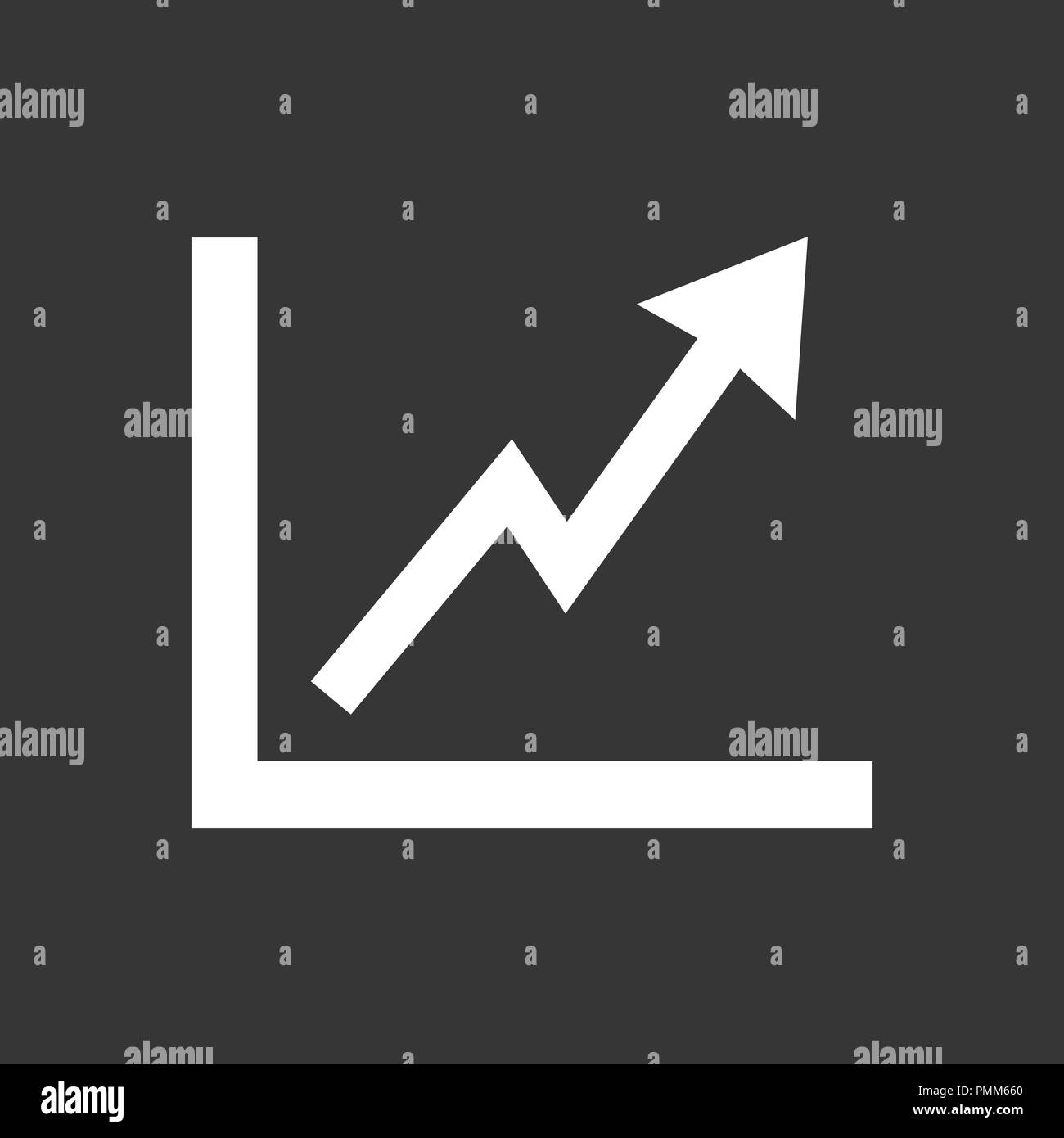 Growth icon vector Stock Vector Image & Art Alamy
