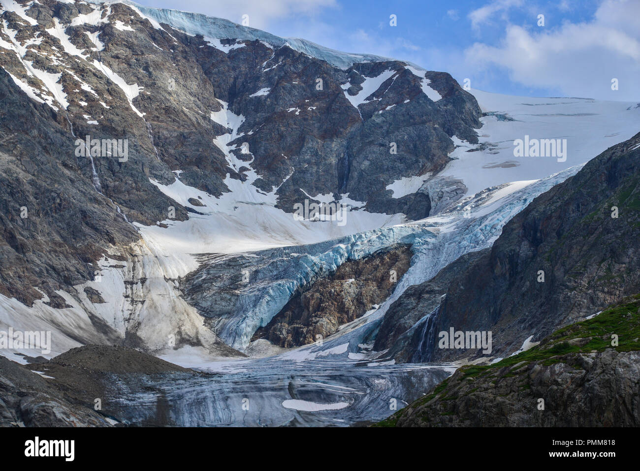 Stein Glacier, Berne, Switzerland Stock Photo