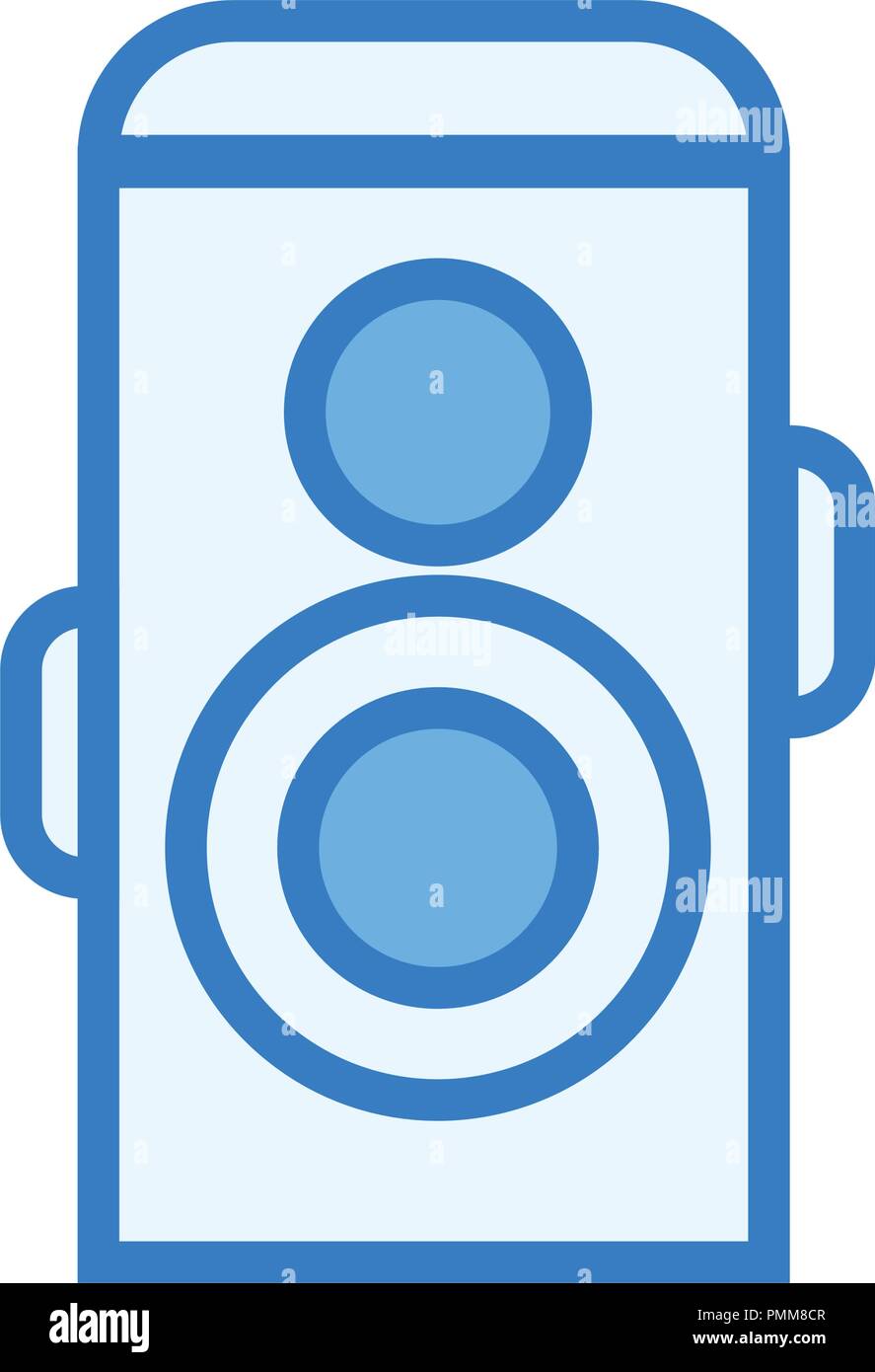 Line art colorful camera icon vector Stock Vector Image & Art - Alamy