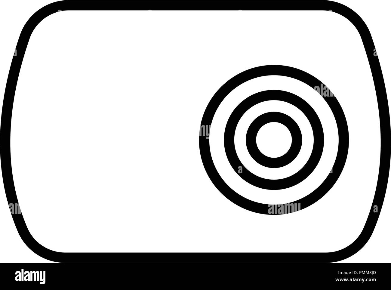 Camera linear art vector vectors hi-res stock photography and images ...