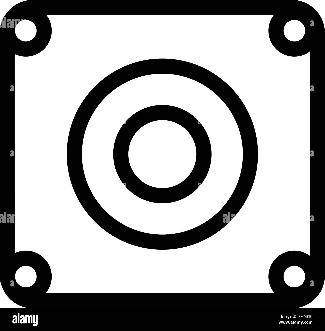 Line art photo camera icon vector Stock Vector Image & Art - Alamy