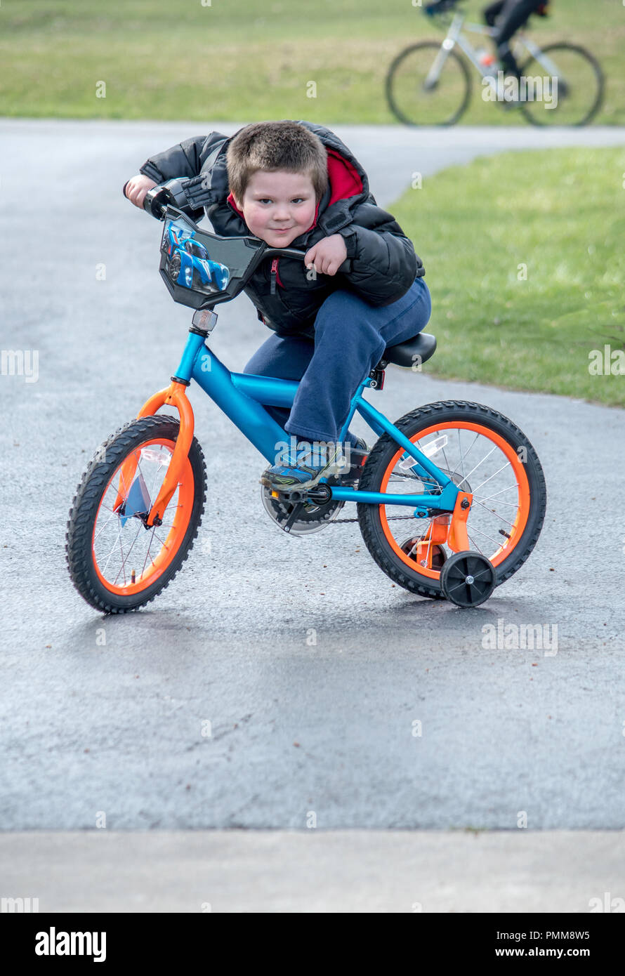 first bike with training wheels