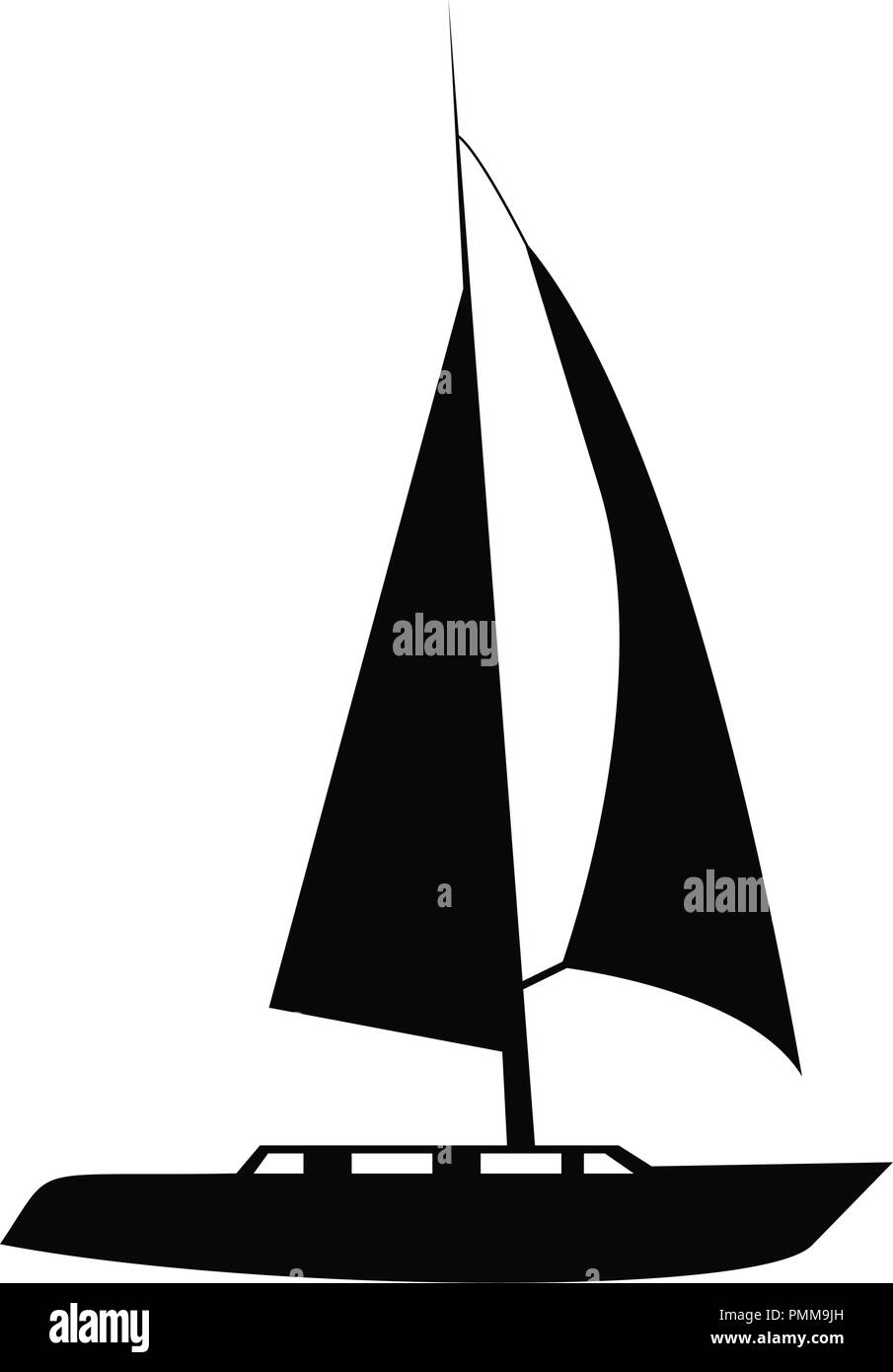 Boat icon vector Stock Vector Image & Art - Alamy