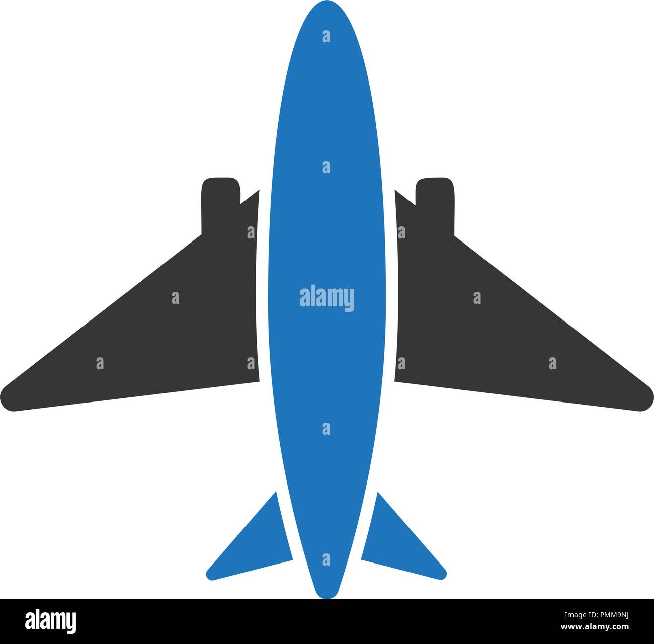 Airplane icon vector Stock Vector Image & Art - Alamy