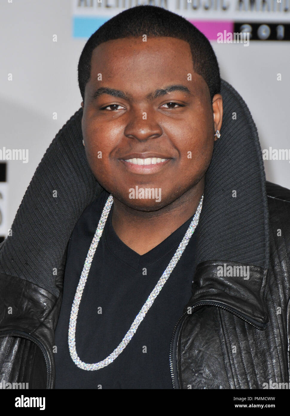 Sean Kingston at the arrivals of The 2011 American Music Awards held at the Nokia Theatre L.A. Live in Los Angeles, CA. The event took place on Sunday, November 21, 2011. Photo by PRPP /  PictureLux Stock Photo