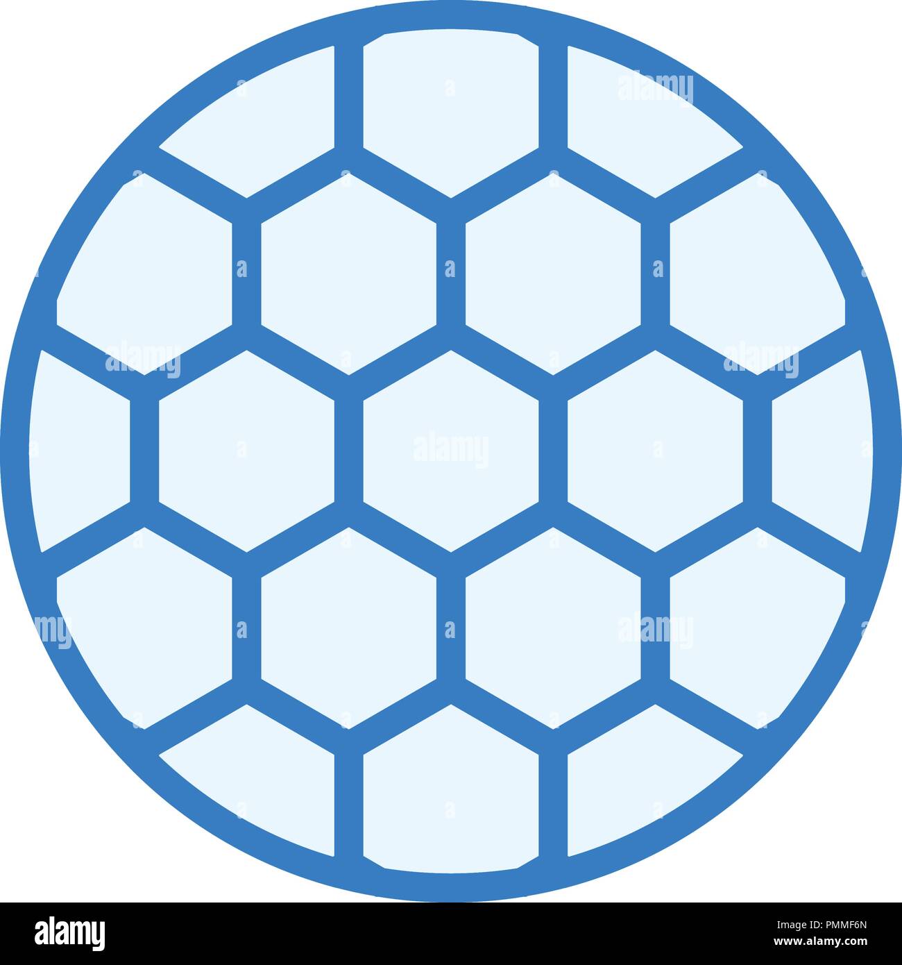 Line art soccer ball Stock Vector Images - Alamy