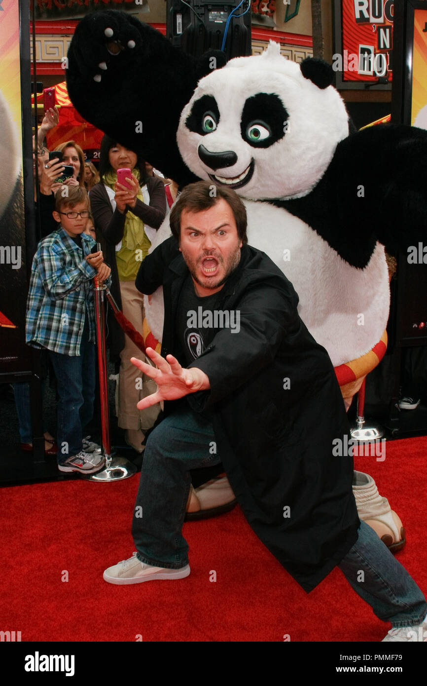 Jack Black at the Premiere of Dreamworks Animation's 