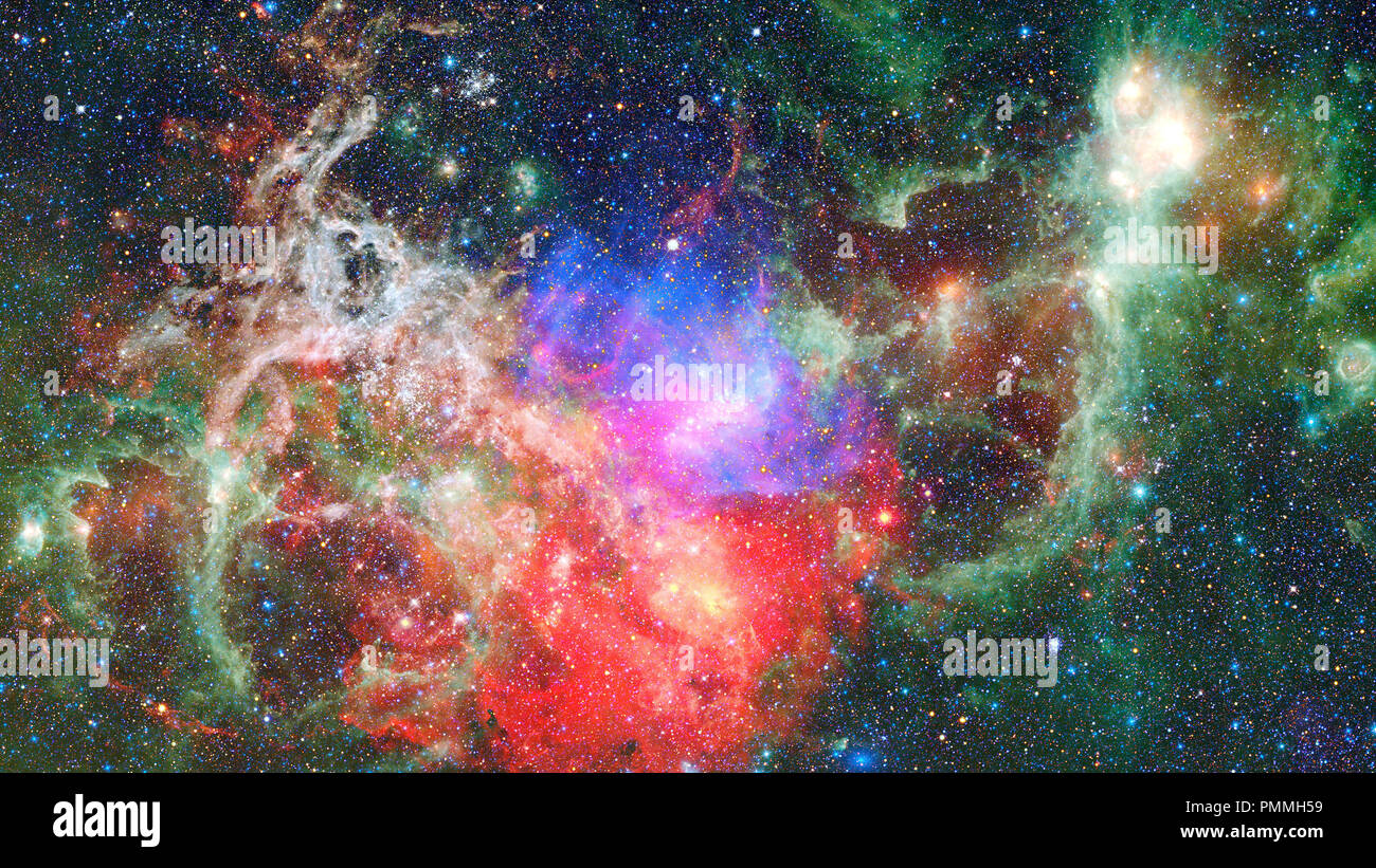 Nebula in space. Abstract nature. Elements of this image furnished by NASA. Stock Photo