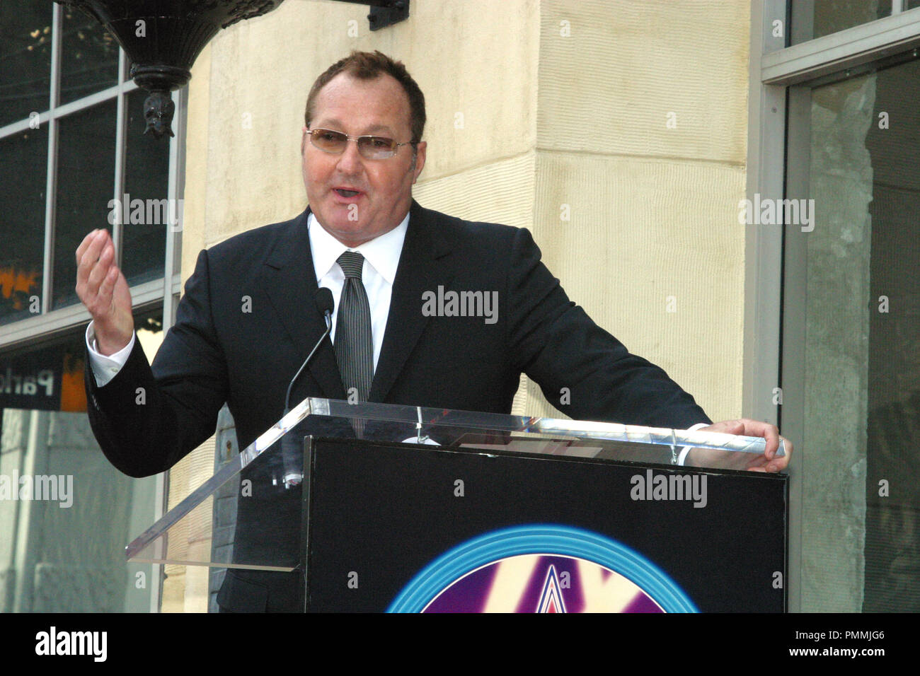 10/07/03 RANDY QUAID WALK OF FAME@Hollywood Blvd., Hollywood Photo by