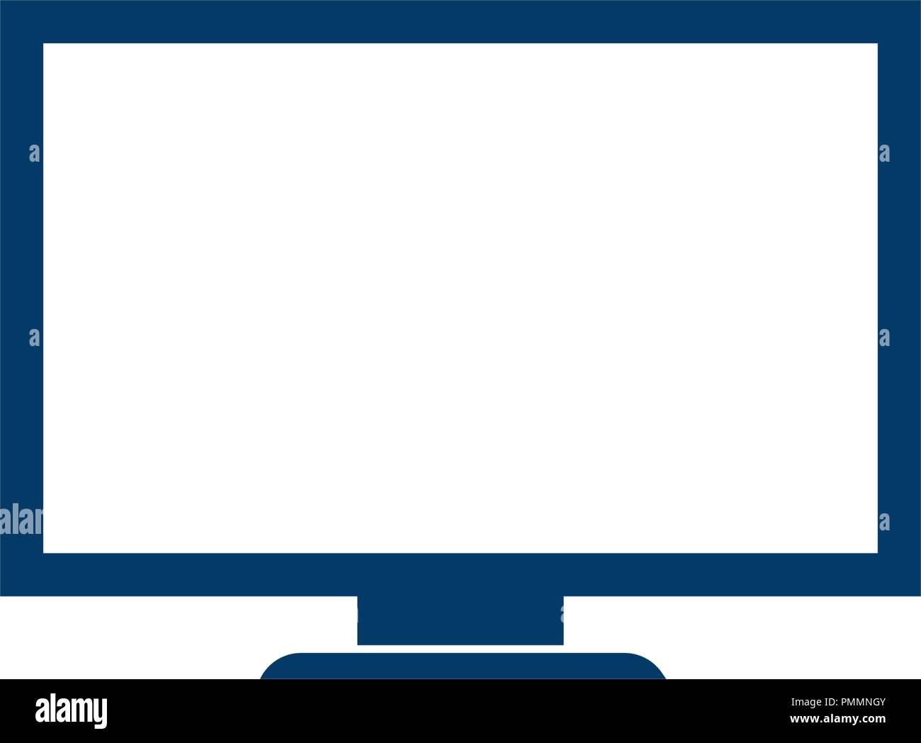 TV , LCD, LED, monitor icon vector illustration design logo Stock Vector
