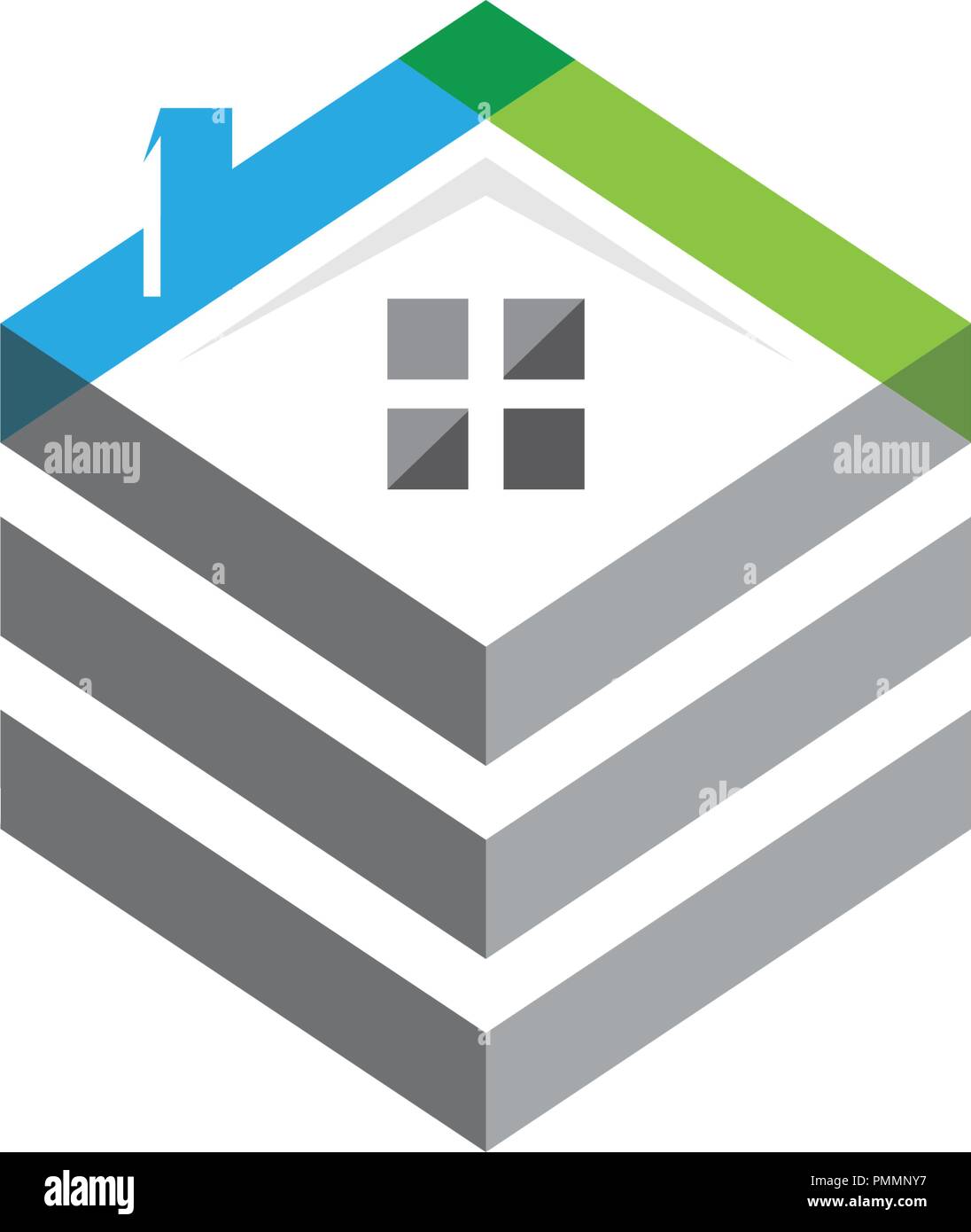 Real Estate , Property and Construction Logo design Stock Vector Image