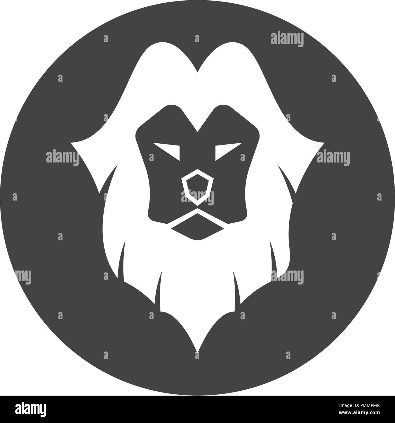 Lion Logo Template vector icon illustration design Stock Vector Image ...