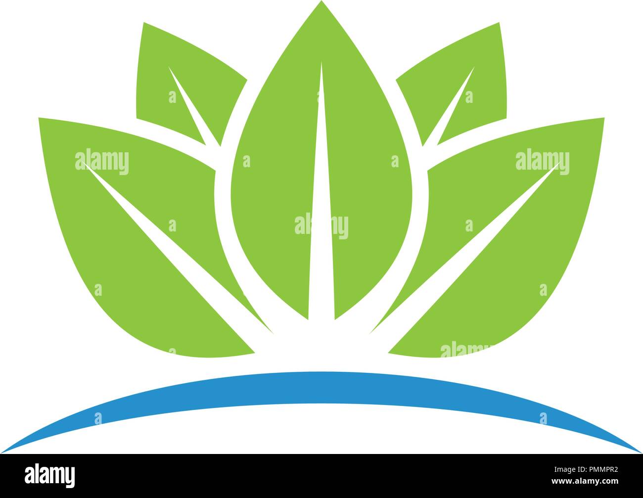 Logos of green Tree leaf ecology nature element vector Stock Vector ...