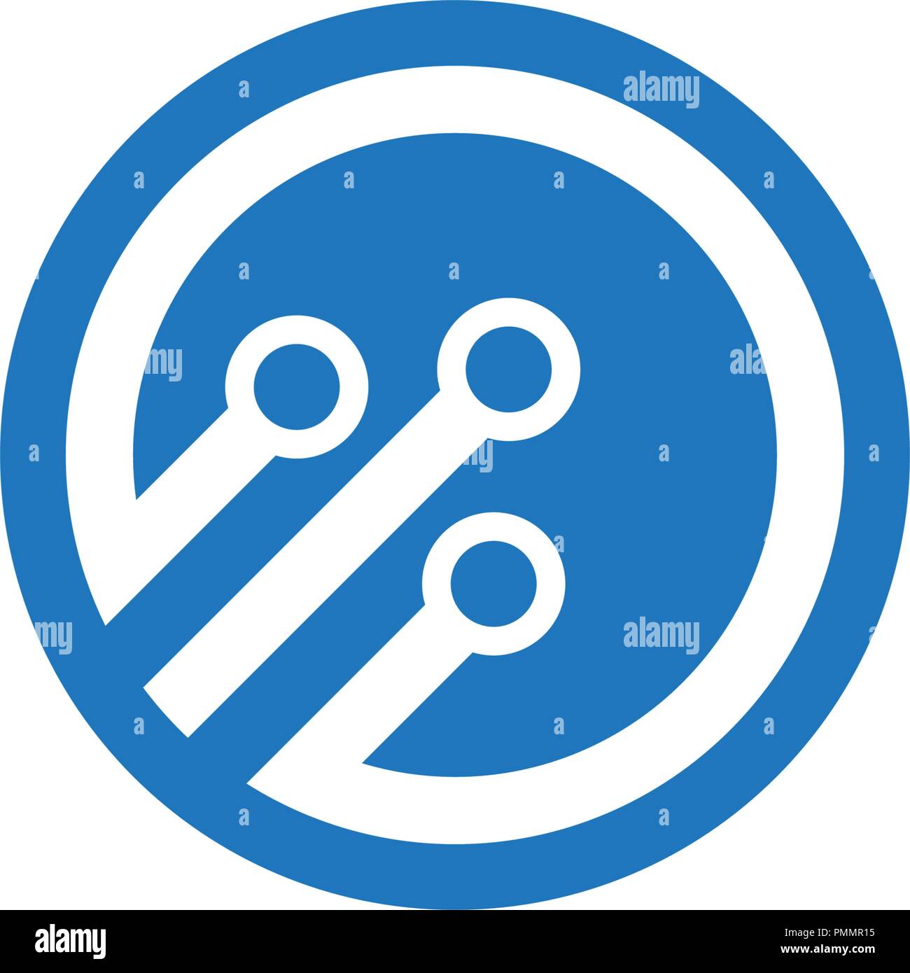 Circuit Logo Template vector illustration icon design Stock Vector ...