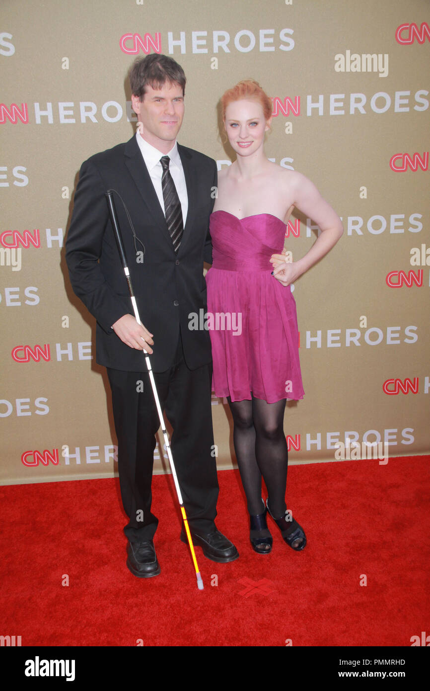 E.J. Scott, Deborah Ann Woll  12/11/2011 CNN Heroes: An All-Star Tribute held at Shrine Auditorium in Los Angeles, CA Photo by Izumi Hasegawa / HollywoodNewsWire.net/ PictureLux Stock Photo