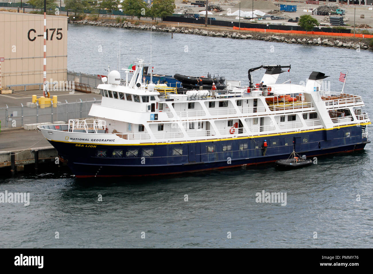 National Geographic Sea Lion in Seattle, Washington Stock Photo - Alamy