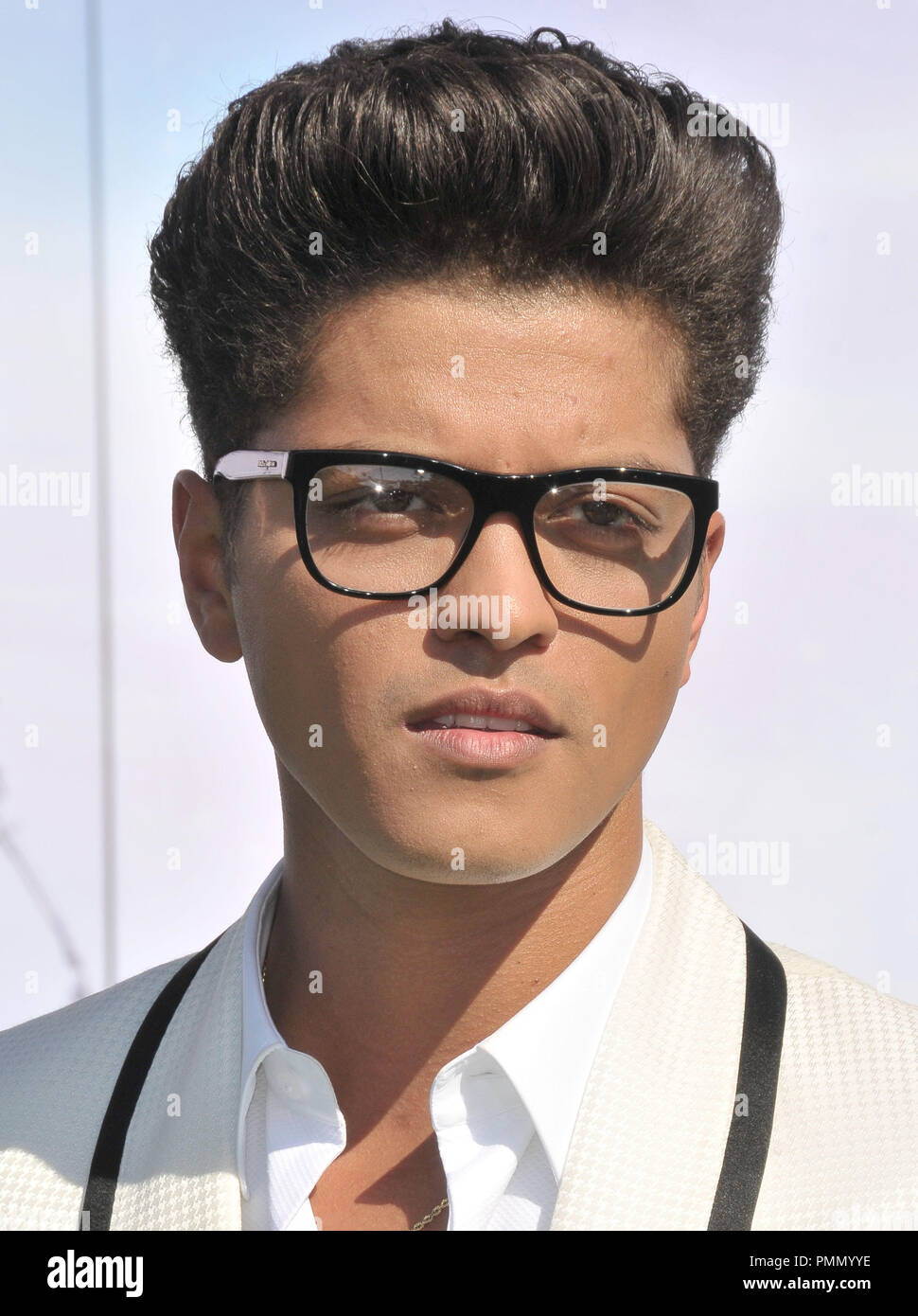 Bruno Mars at the BET Awards' 11 - Arrivals held at The Shrine ...