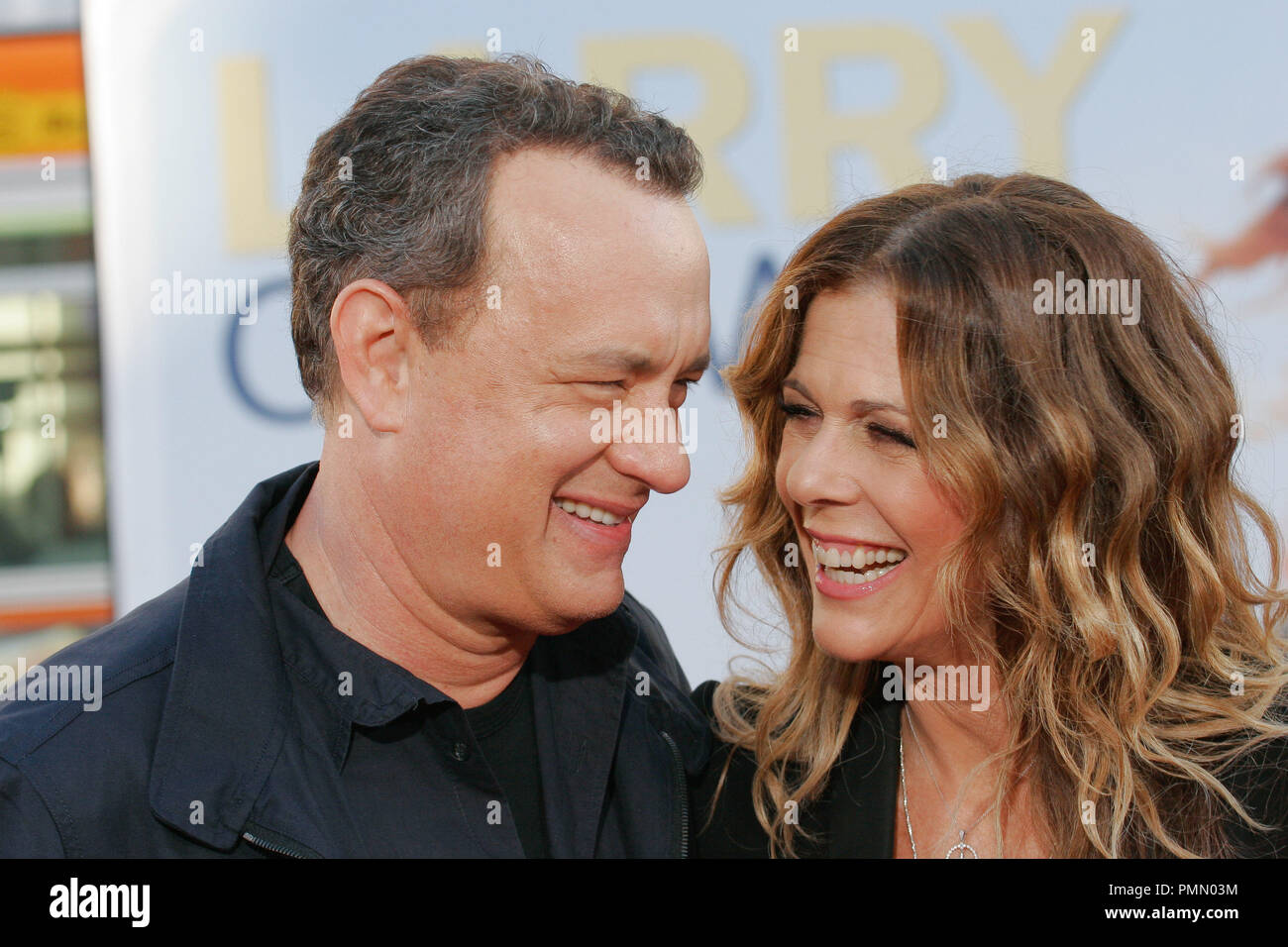 Tom Hanks and Rita Wilson at the Premiere of Universal Pictures' 'Larry Crowne'. Arrivals held at Grauman's Chinese Theatre in Hollywood, CA, June 27, 2011.  Photo by Joe Martinez / PictureLux Stock Photo