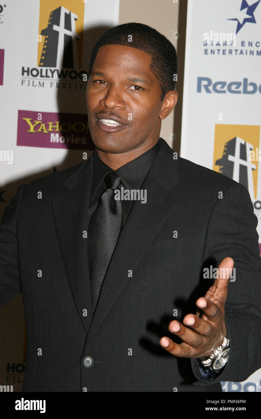 Jamie Foxx 10/18/2004 The 8th Annual Hollywood Film Festival Awards Gala  @ the Beverly Hilton Hotel,Beverly Hills Photo by Kazumi Nakamoto/ HNW/ PictureLux File Reference # 31245_025HNW  For Editorial Use Only -  All Rights Reserved Stock Photo