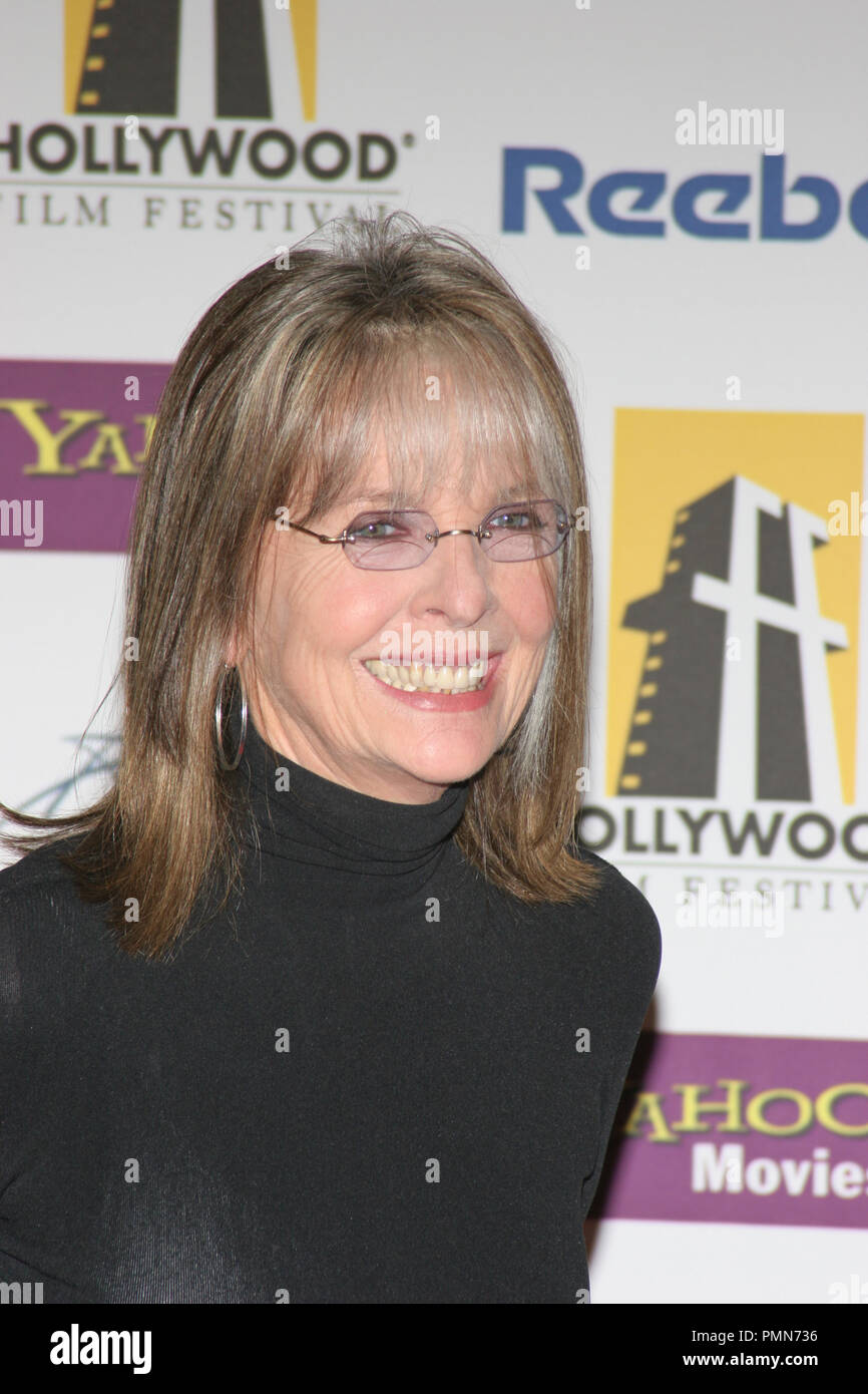 Diane Keaton 10/24/05 9th Annual Hollywood Film Festival Awards Gala Ceremony @Beverly Hilton, Los Angeles photo by Jun Matsuda/ HNW/ Picturelux File Reference # 31248 019HNW  For Editorial Use Only -  All Rights Reserved Stock Photo