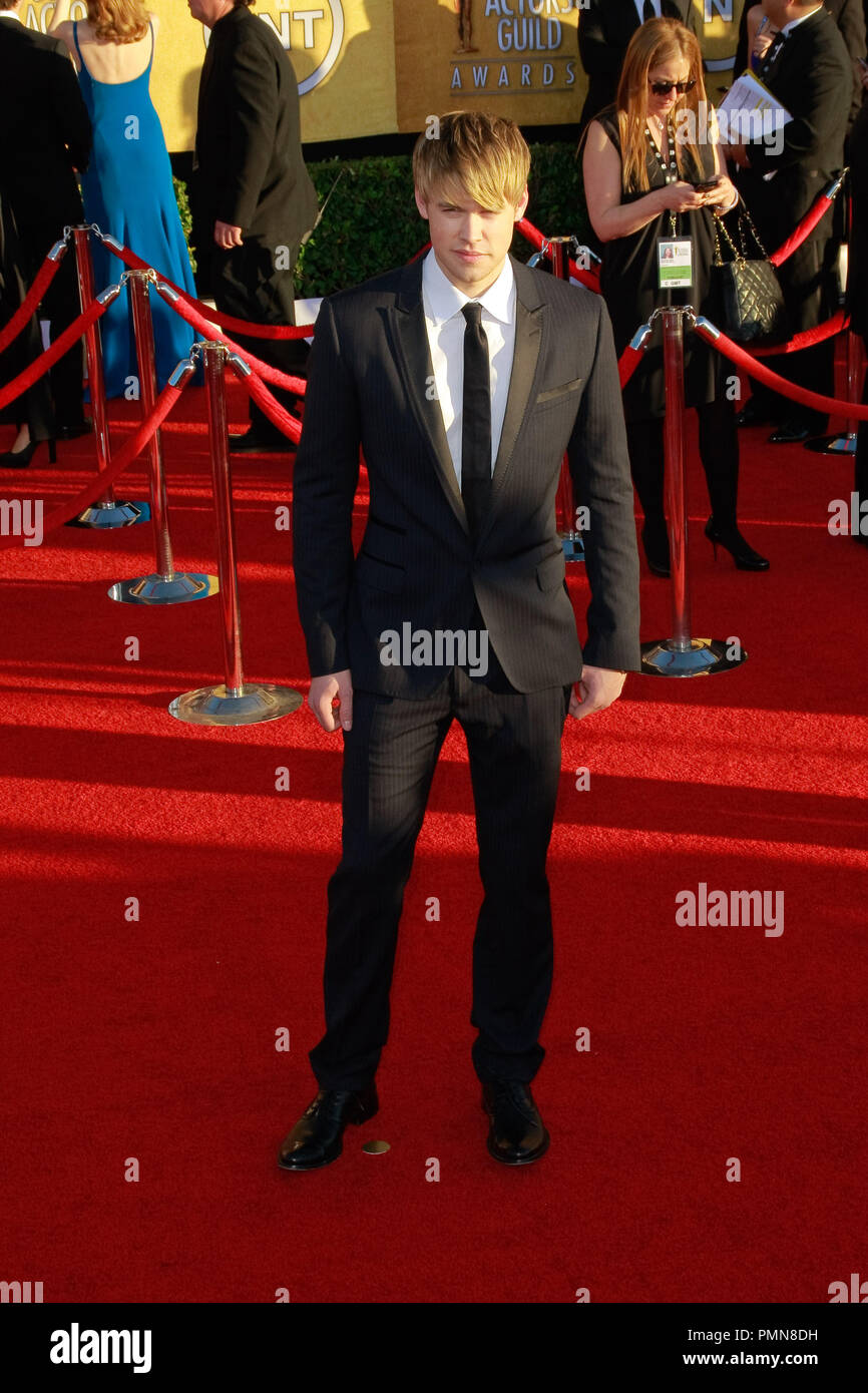 Chord Overstreet at the 18th Annual Screen Actors Guild Awards. Arrivals held at the Shrine Auditorium in Los Angeles, CA, January 29, 2012. Photo by Joe Martinez / PictureLux Stock Photo