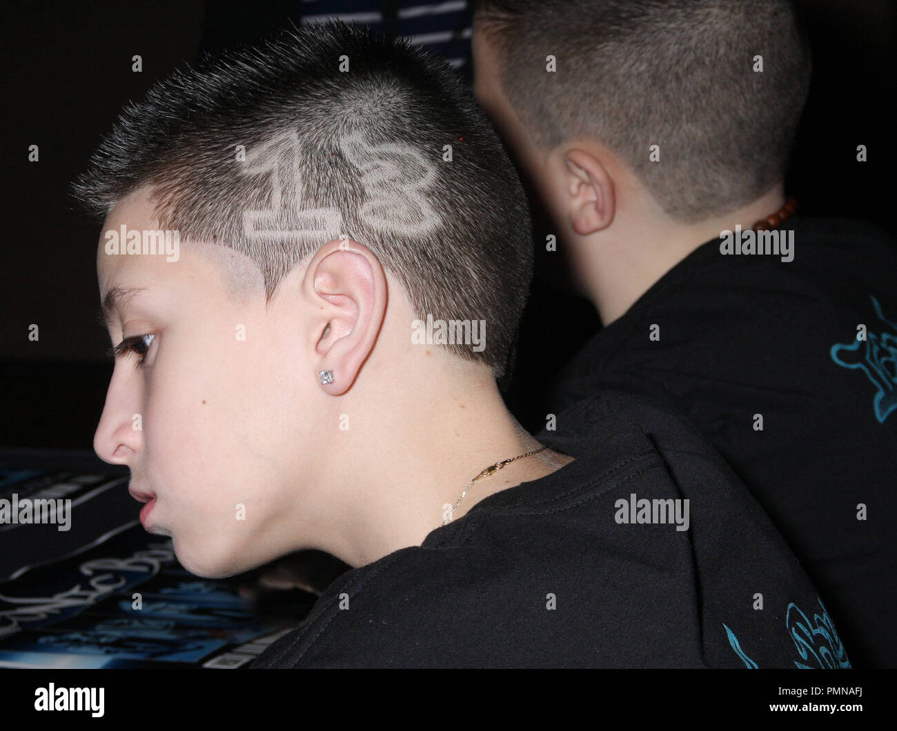 Mikey Fusco at the NRG Dance Project Tour featuring the Iconic Boyz meet and greet and show held at the Woodlake Hotel in Sacramento, Ca on Friday, February 24, 2012. Photo by Peter Gonzaga Pacific Rim Photo Press/ PictureLux Stock Photo