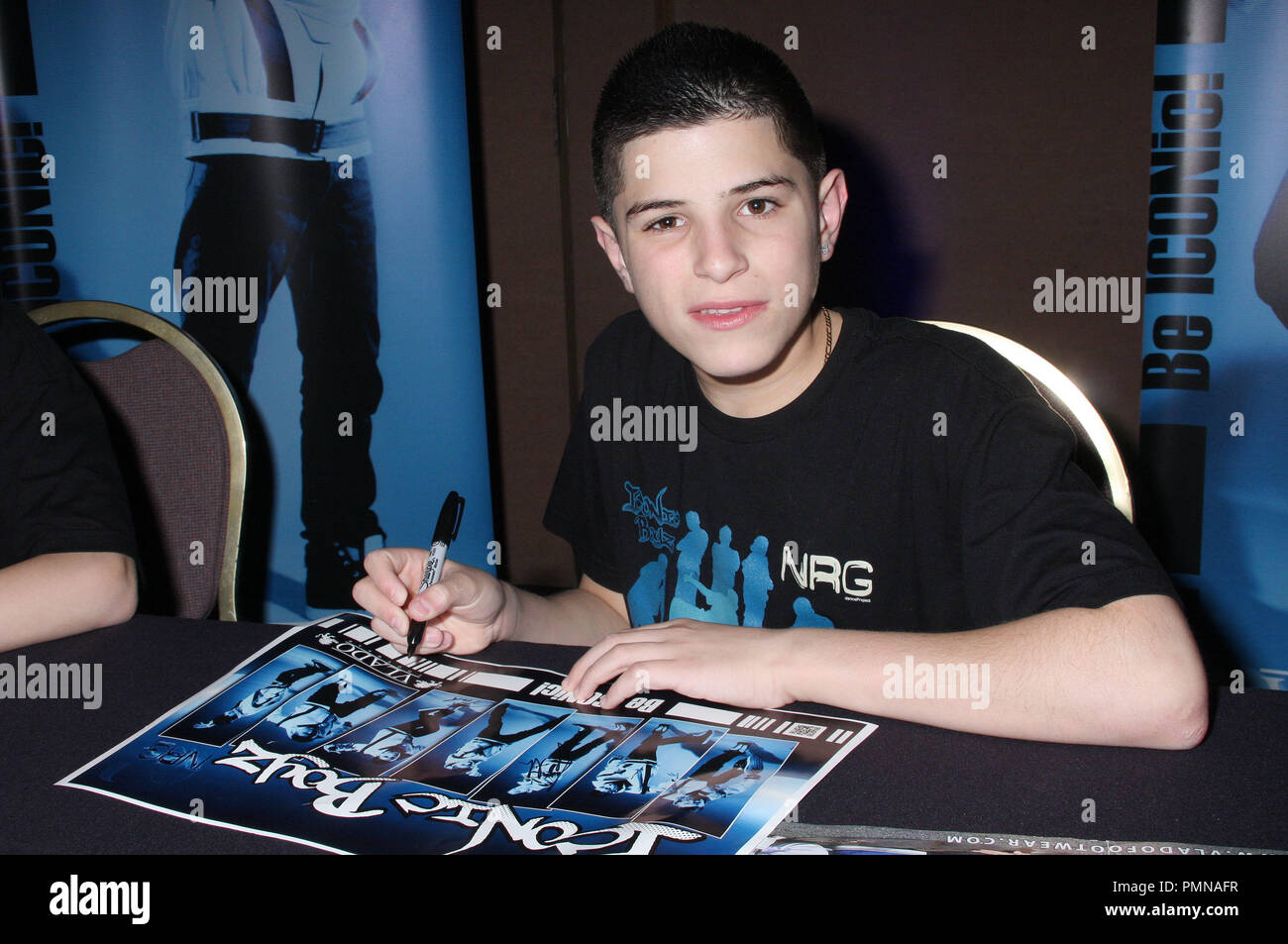 Nick Mara at the NRG Dance Project Tour featuring the Iconic Boyz meet and greet and show held at the Woodlake Hotel in Sacramento, Ca on Friday, February 24, 2012. Photo by Peter Gonzaga Pacific Rim Photo Press/ PictureLux Stock Photo