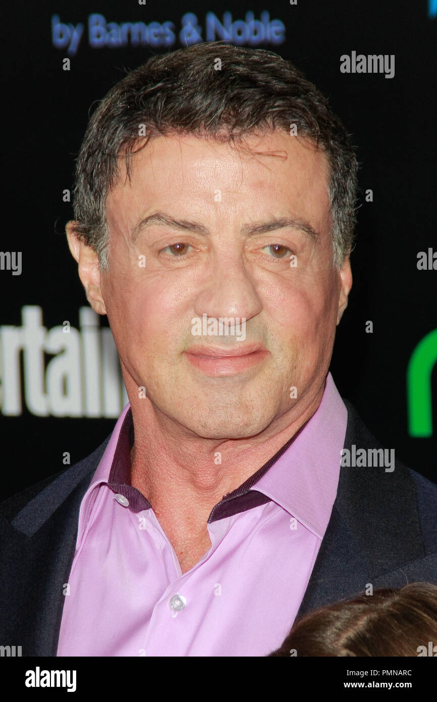 Sylvester Stallone at the Premiere of Lionsgate's 'The Hunger Games'. Arrivals held at Nokia Theatre L.A. Live in Los Angeles, CA, March, 12, 2012. Photo by Joe Martinez / PictureLux Stock Photo