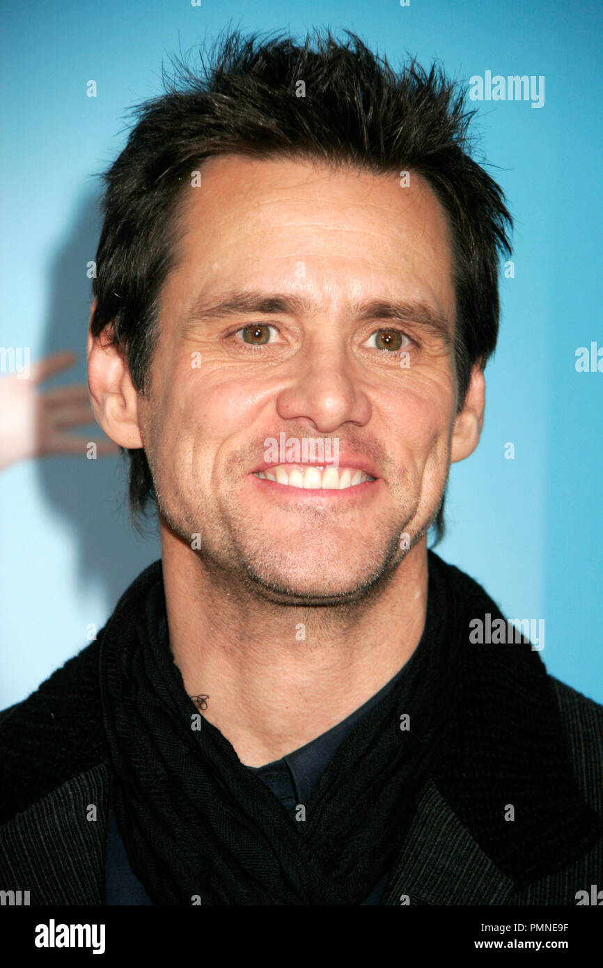 12/17/2008 Jim Carrey 'Yes Man' Premiere  @ Mann Village Theatre, Westwood  Photo by Megumi Torii /HNW / Picturelux File Reference # 31320 002HNW  For Editorial Use Only -  All Rights Reserved Stock Photo