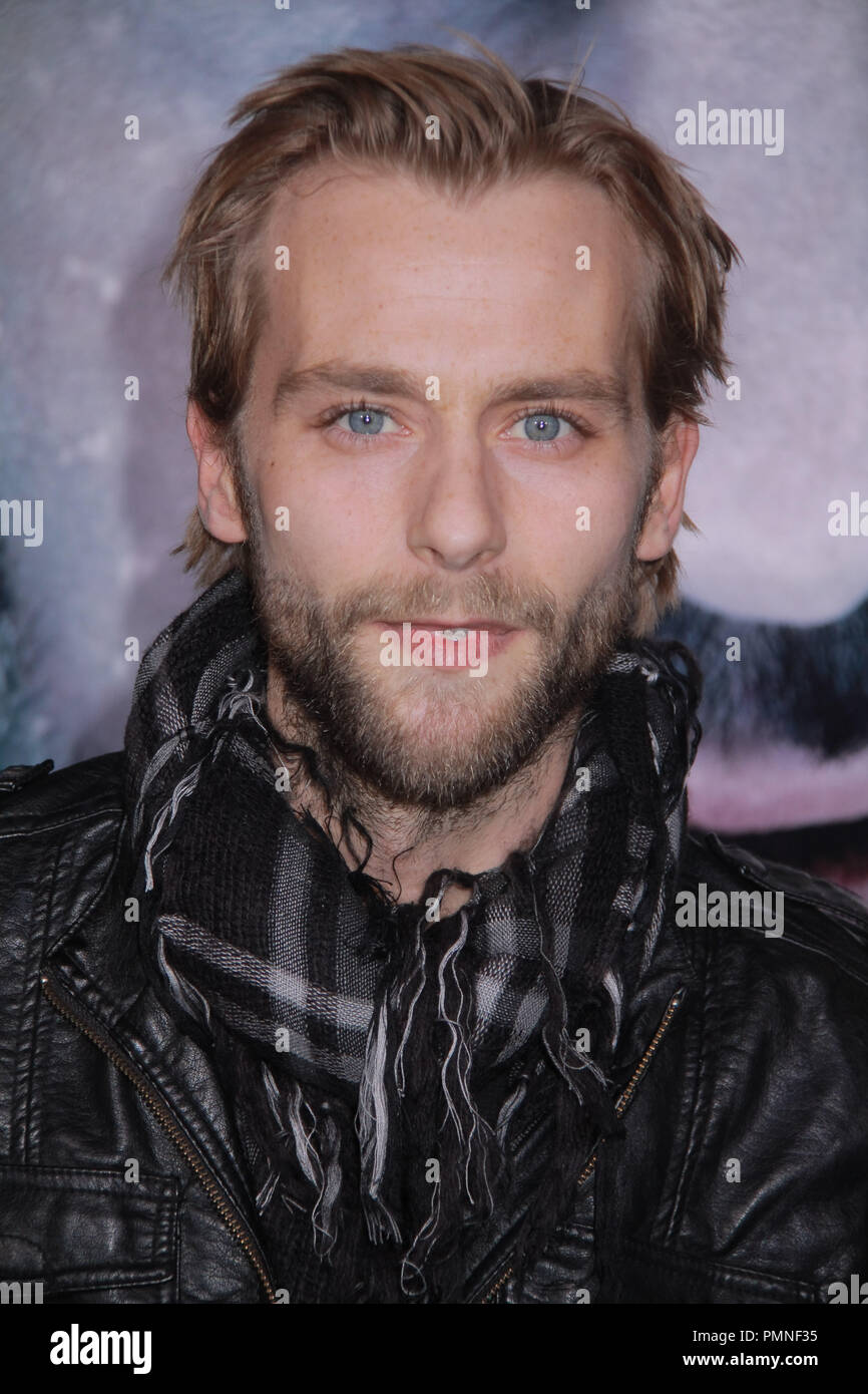 Joe Anderson 01/11/2012 'The Grey' Premiere held at the Regal Cinemas LA Live in Los Angeles, CA Photo by Izumi Hasegawa / HollywoodNewsWire.net Stock Photo