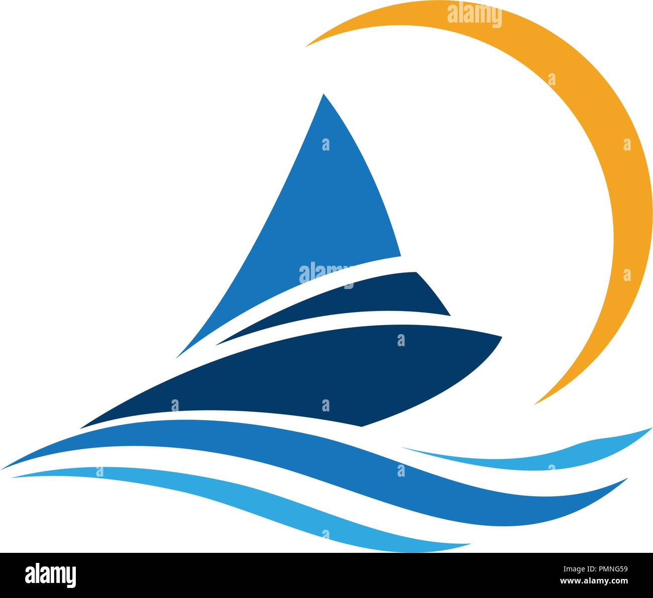 Cruise ship Logo Template vector icon illustration design Stock Vector ...
