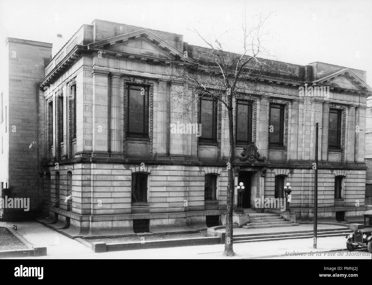 Bibliotheque SaintSulpice, 1936 Stock Photo Alamy