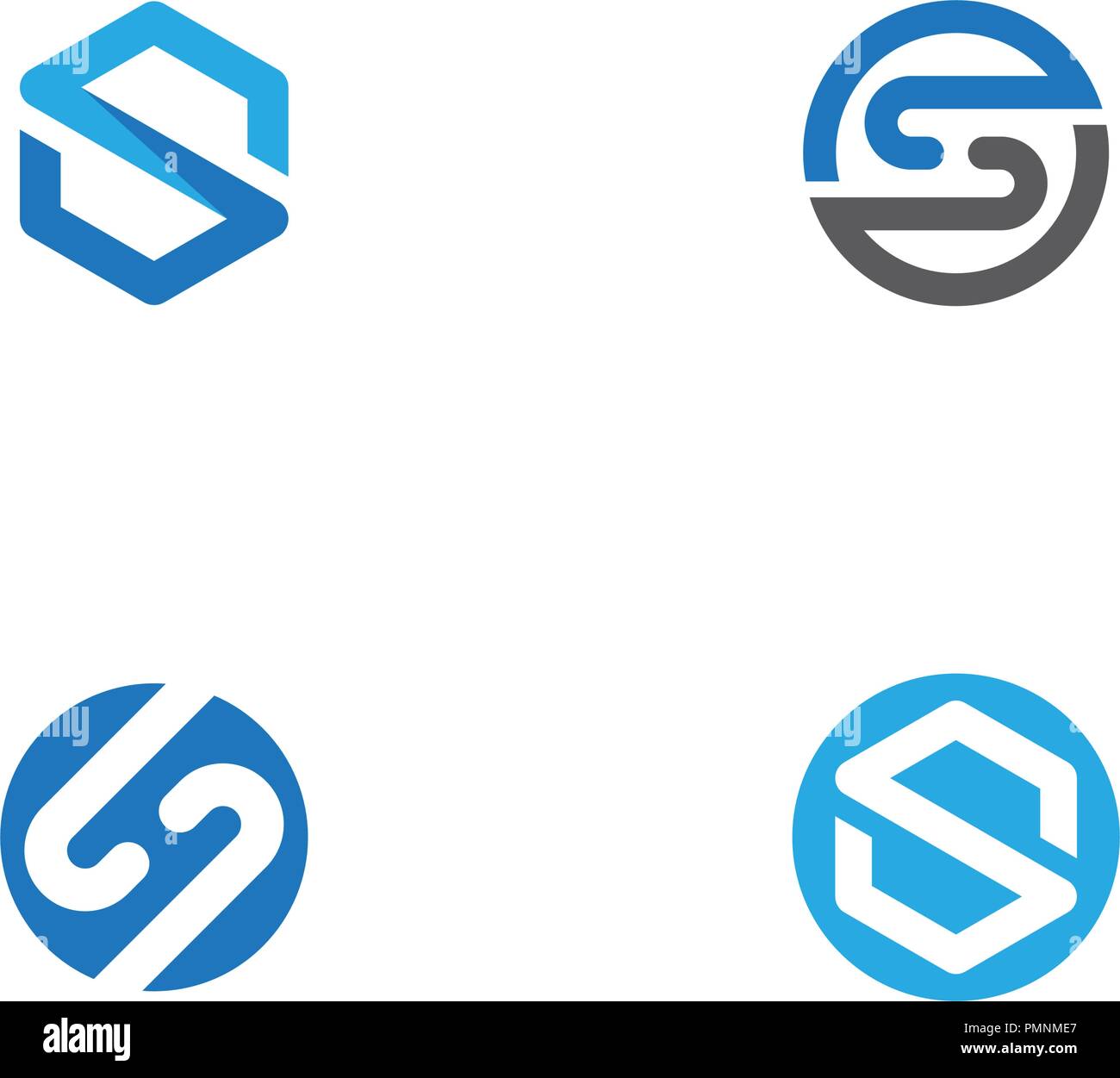 Business corporate S letter logo design vector Stock Vector Image & Art ...