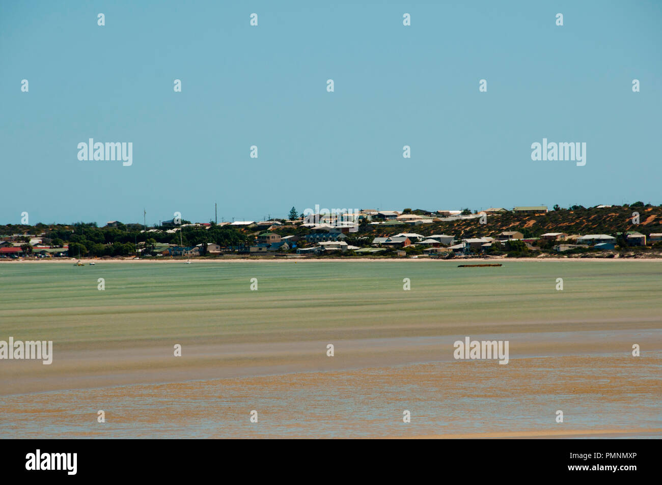 Denham Coastal Town Western Australia Stock Photo Alamy