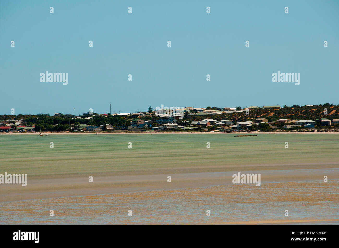 Denham Coastal Town - Western Australia Stock Photo