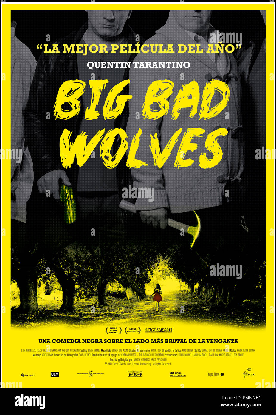Prod Db United Channel Movies Dr Big Bad Wolves De Aharon Keshales Et Navot Papushado 2013 Isr Affiche Espagnole Prod Db United Channel Movies Dr Big Bad Wolves De Aharon Keshales Et Navot Papushado 2013 Isr Affiche Espagnole