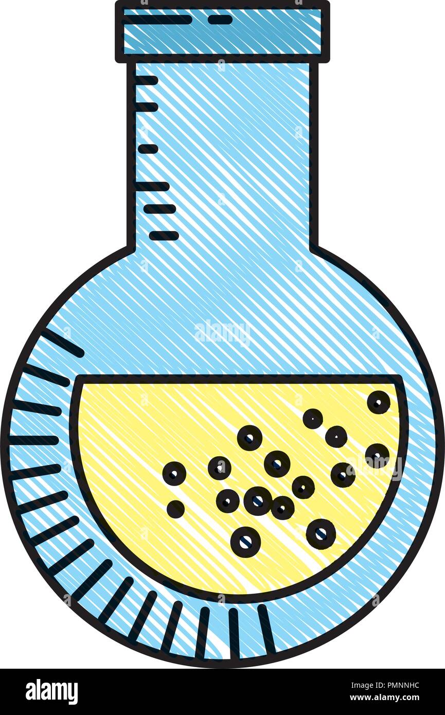laboratory tube test flask vector illustration design Stock Vector ...