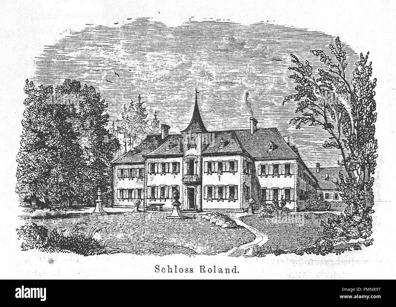 Bild Fahne Haus Roland 1 Stock Photo Alamy
