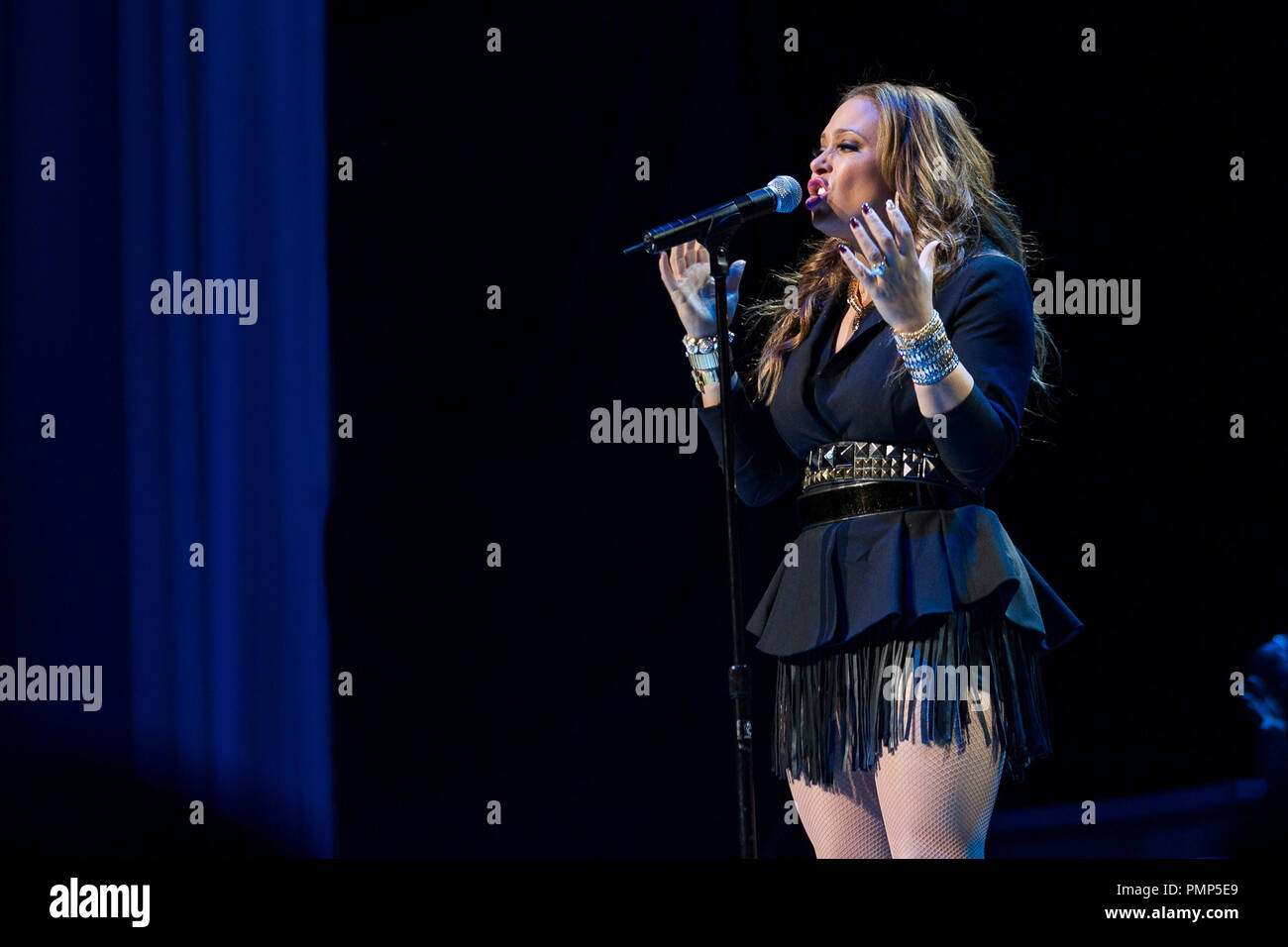 Tamia performs during the R. Kelly 'Single Ladies' tour at Nokia Theatre L.A. LIVE on November 2, 2012 in Los Angeles. CA. Photo by Eden Ari / PRPP / PictureLux  File Reference # 31687 041PRPPEA  For Editorial Use Only -  All Rights Reserved Stock Photo