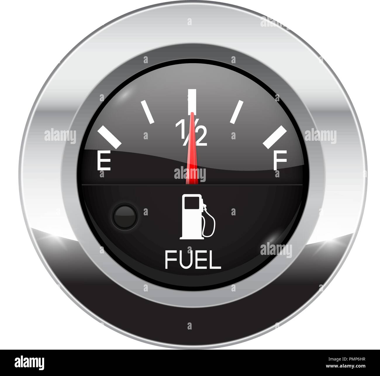 Fuel car dashboard gauge Stock Vector Image & Art Alamy