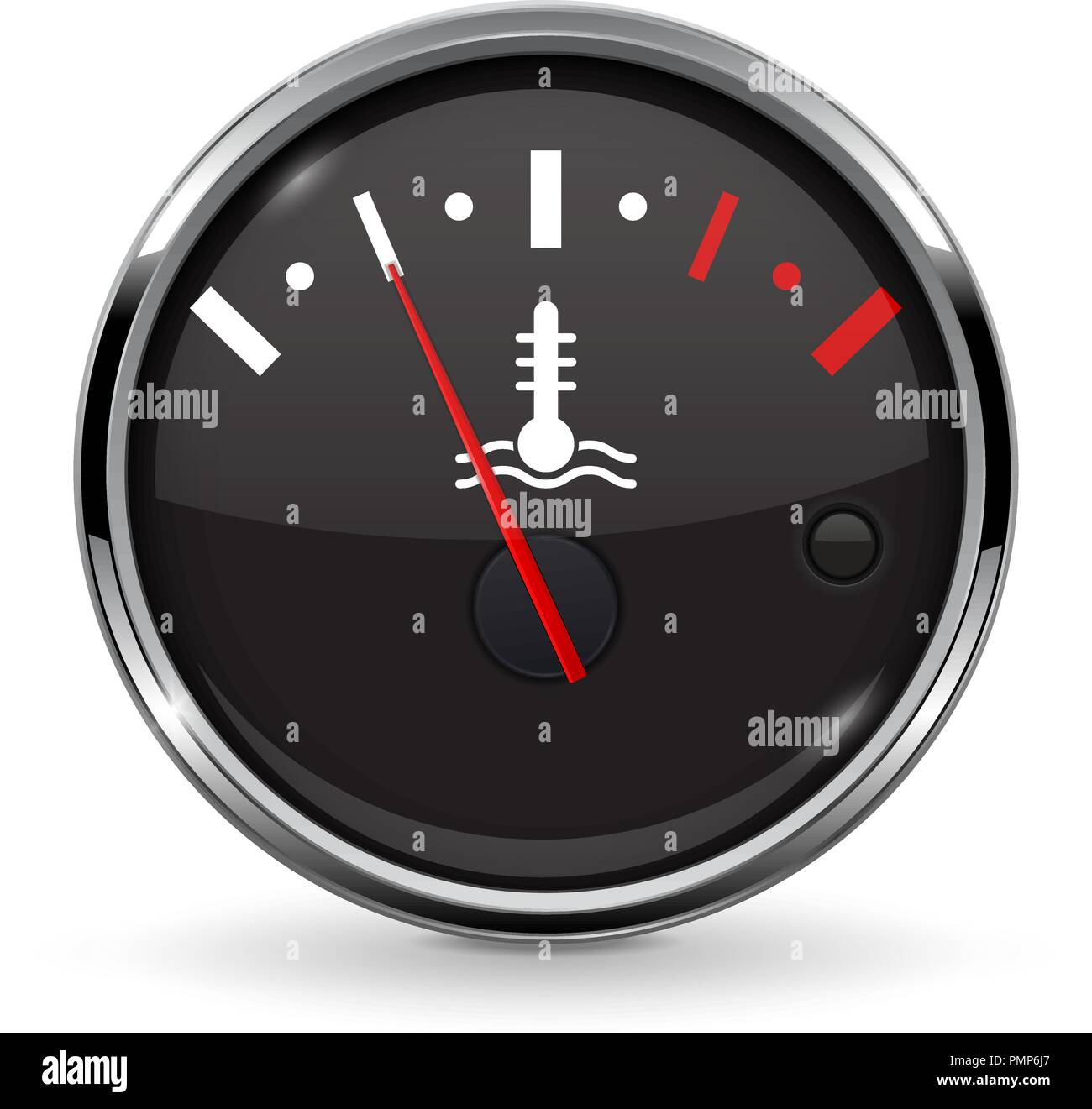 Temperature gauge car Stock Vector Images Alamy